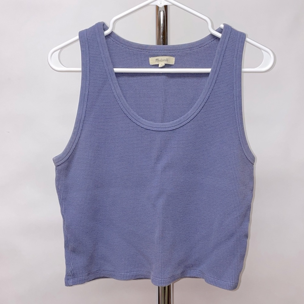 MADEWELL waffle knit tank top